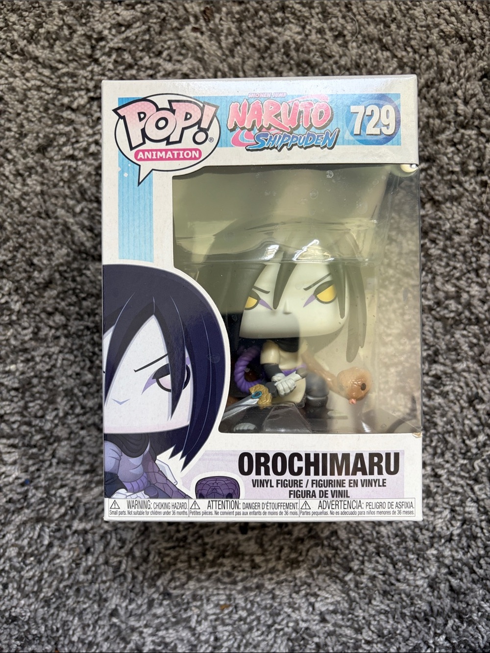 Funko Pop! Animation Naruto Shippuden #729 Orochimaru - White & Purple